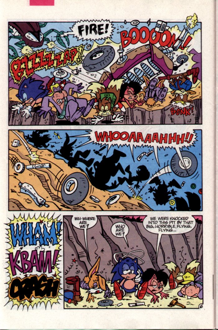 Sonic - Archie Adventure Series October 1994 Page 6